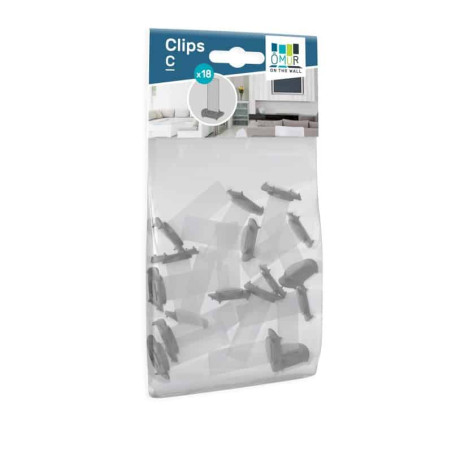 Sachet de 18 clips Connexion