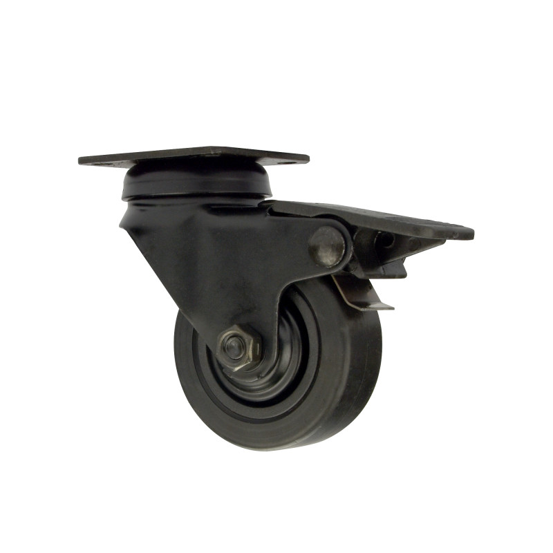 Roulette Novo Pivotante 50kg Ø75mm avec frein