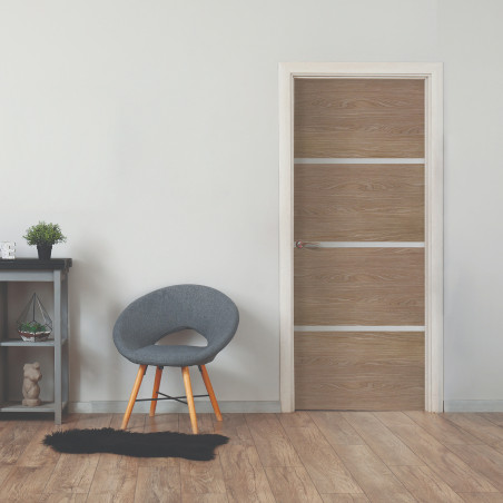 Kit rénovation porte décor chêne | Réno'Porte
