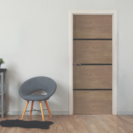 Kit rénovation porte décor chêne | Réno'Porte