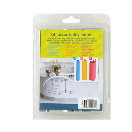 Kit raccord de plinthe lot de 4