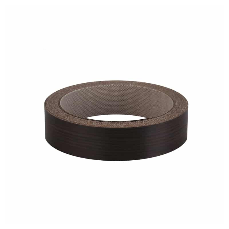 Bande de chant pré-encollée wengé noyer foncé 23mm