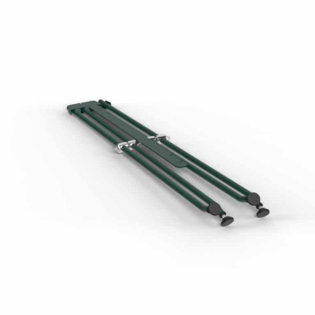Pied de table acier vert botany Markk