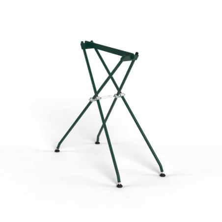 Pied de table acier vert botany Markk