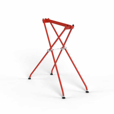 Pied de table design orange poppy Markk