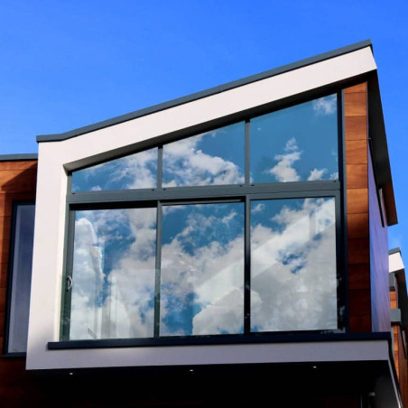 Film effet miroir repositionnable