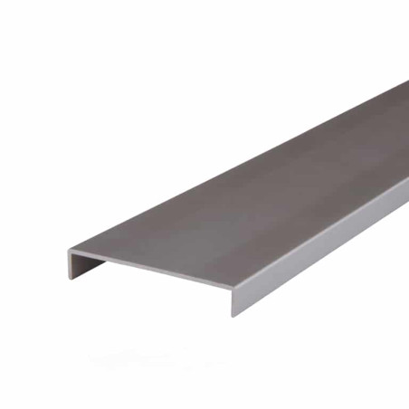 Lot de 2 – Nez de cloison alu 130cm x 74mm