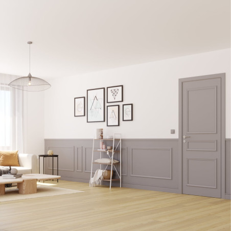 Encadrement mouluré 20 x 60 cm avec moulures pré-découpées