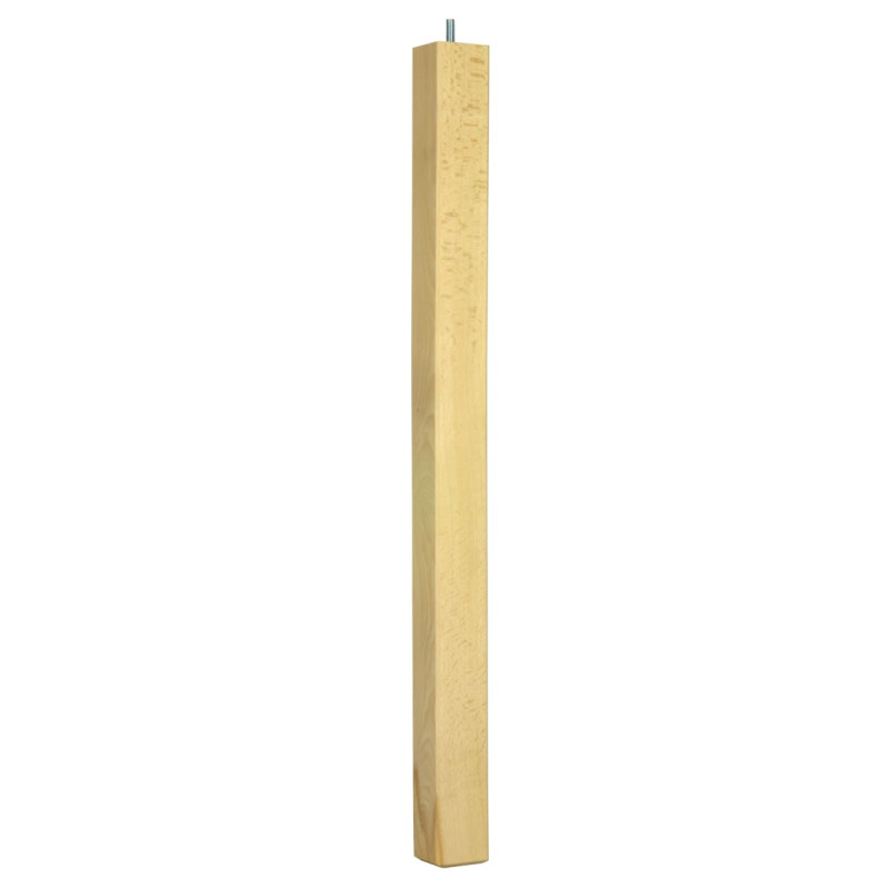 Pied carré en bois Pied carré en bois