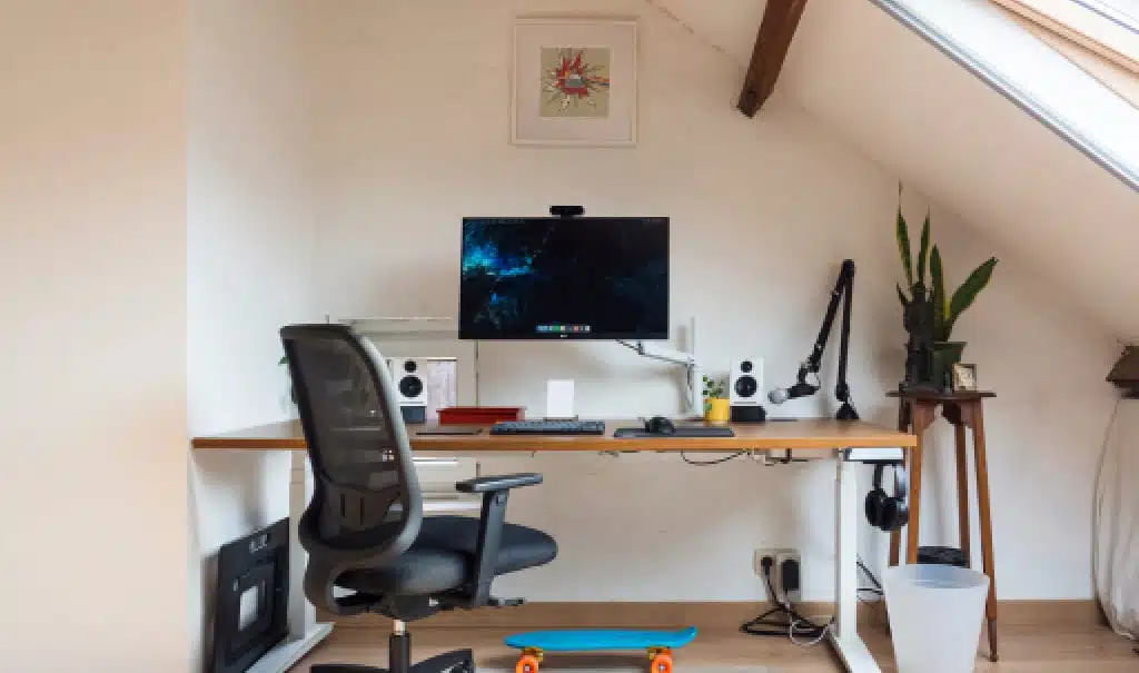 Amenagement de bureau sous combles