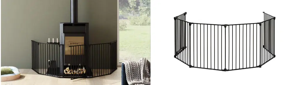 barrière cheminée pour protéger bébé