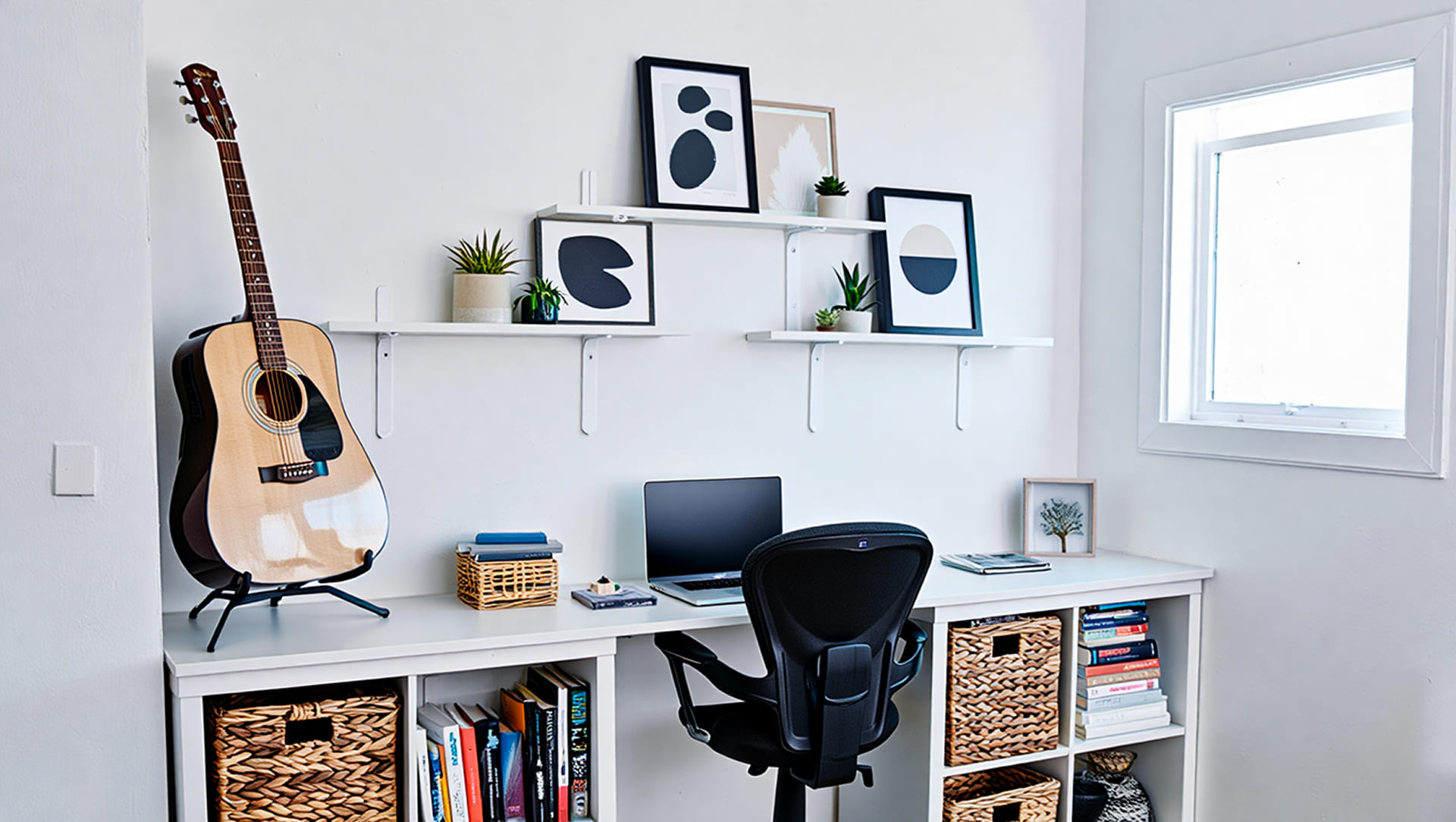 DIY bureau ikea kallax