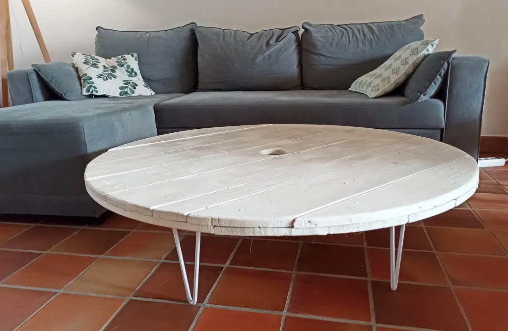 fabrication table basse avec touret