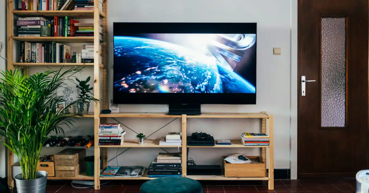 meuble tv avec rangement