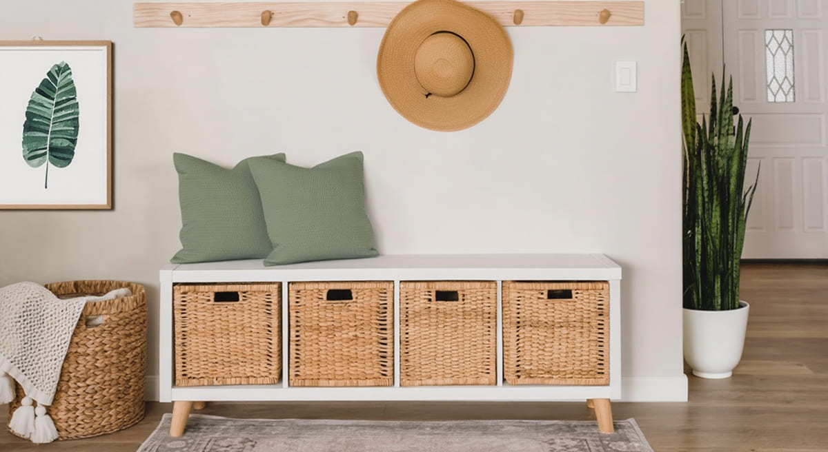 Ikea kallax transformé en banquette