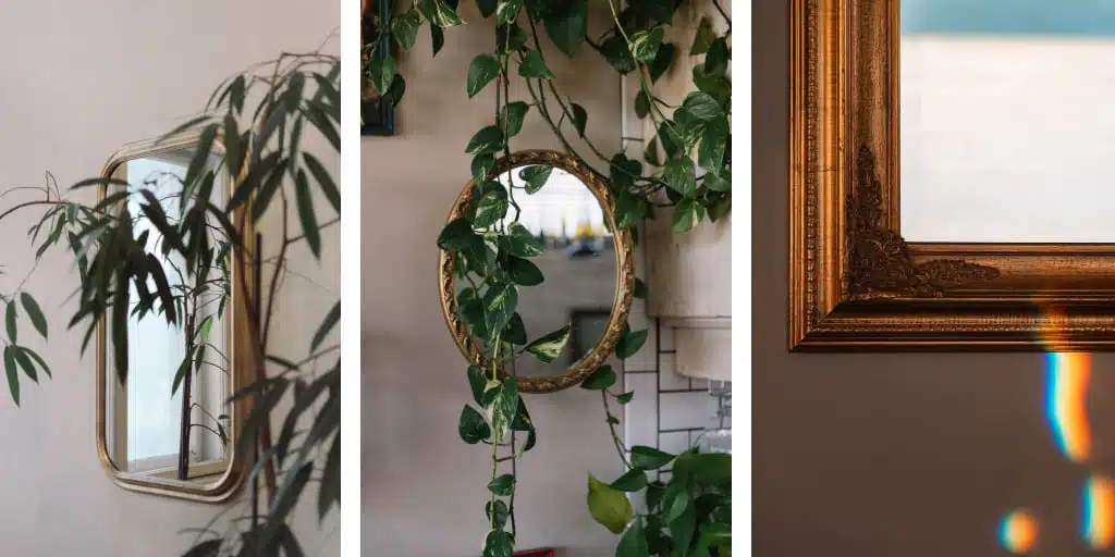 Miroir dans couloir
