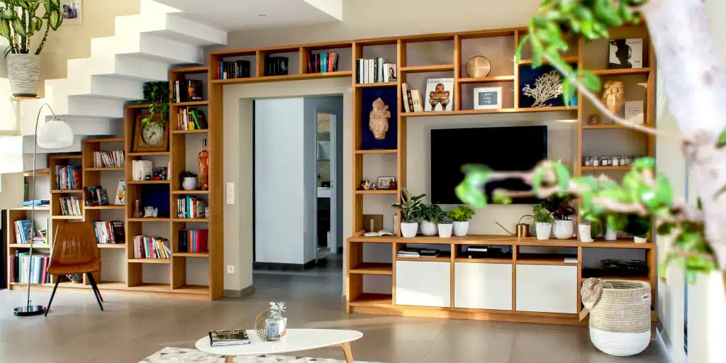 Mobilier de rangement sur mesure DIY