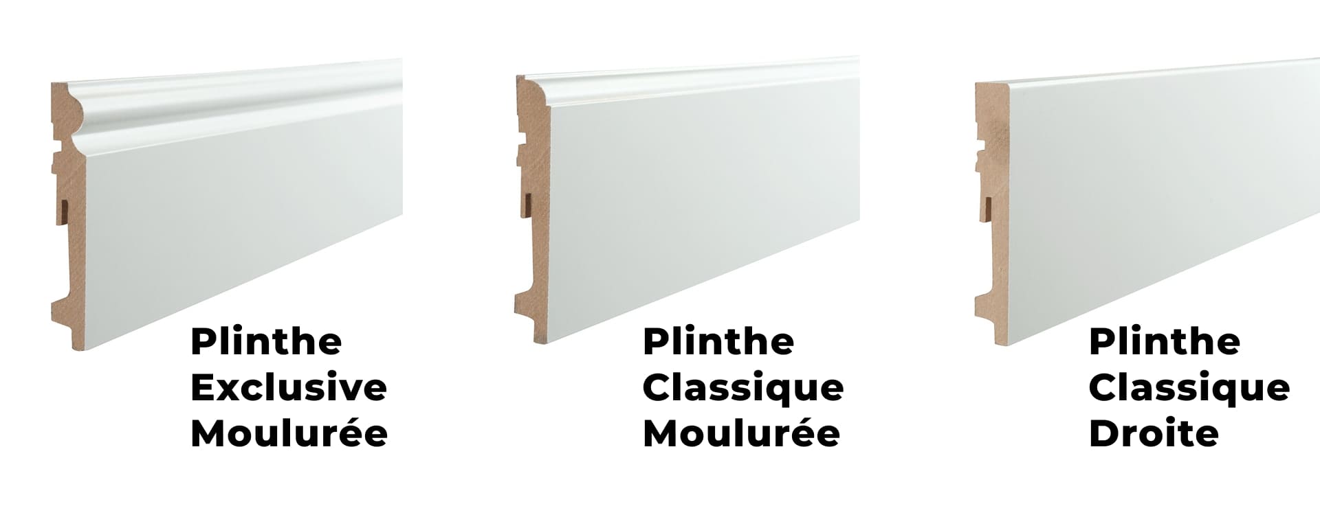 Plinthe blanche MDF Nordlinger