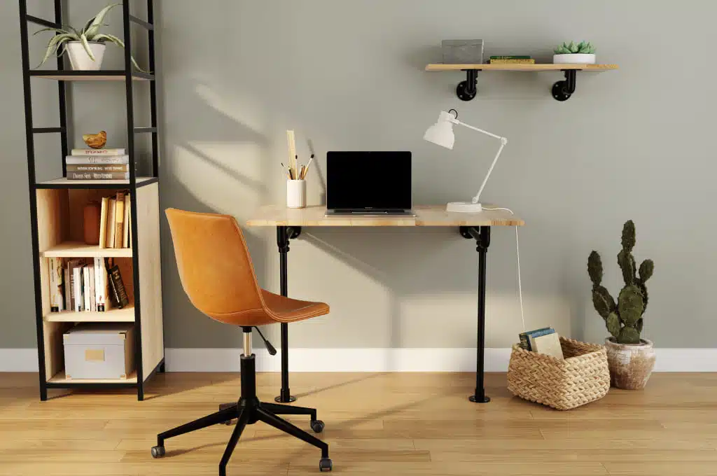 Rangement de bureau style indus