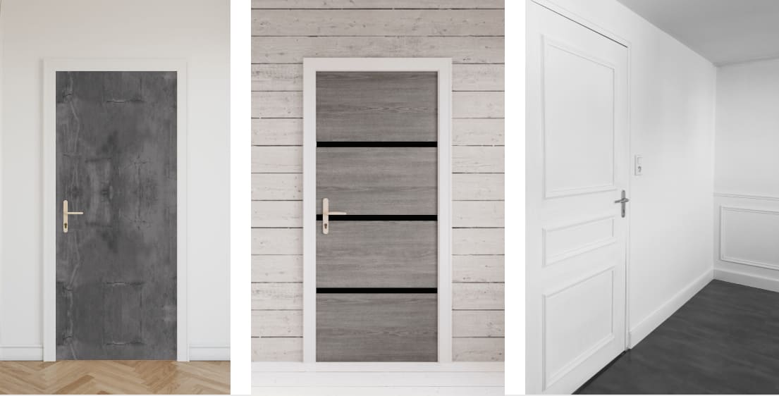 Solution pour revêtir les portes