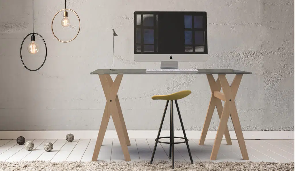 Tréteau bois scandinave