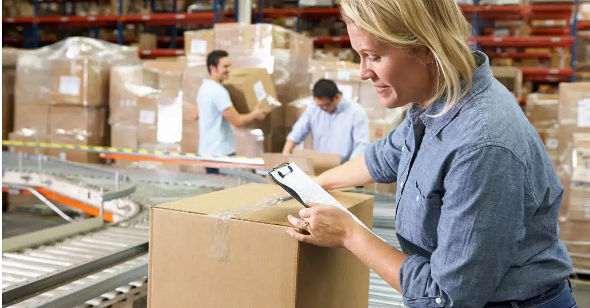Préparatrice de commande