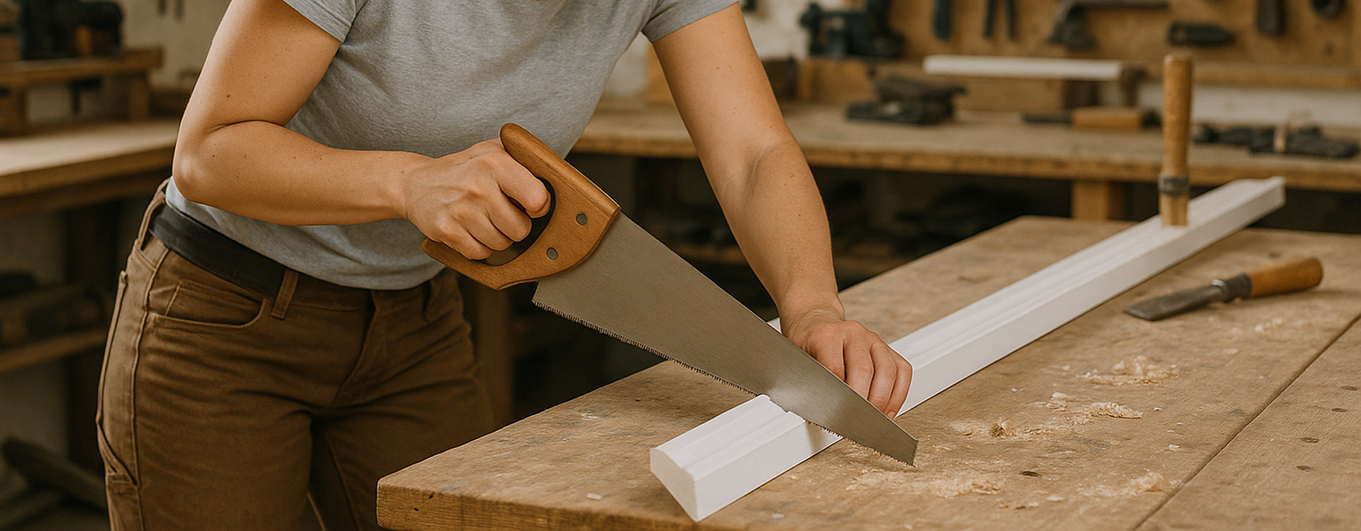 Comment couper des moulures en angle ? Le guide