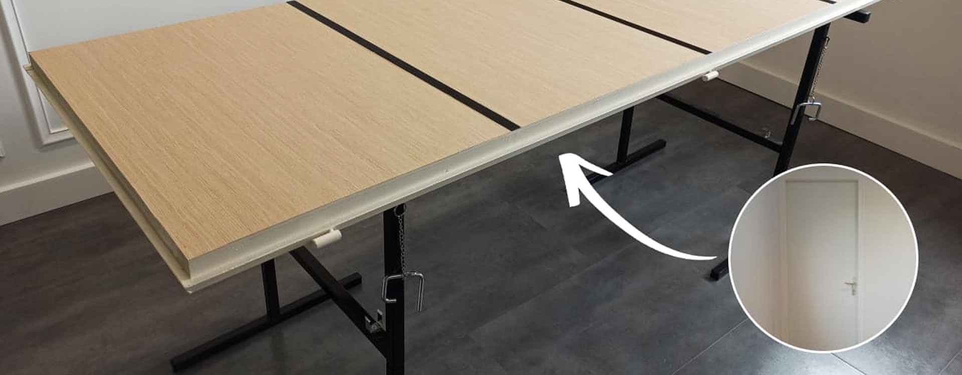 Comment dégonder une porte ?