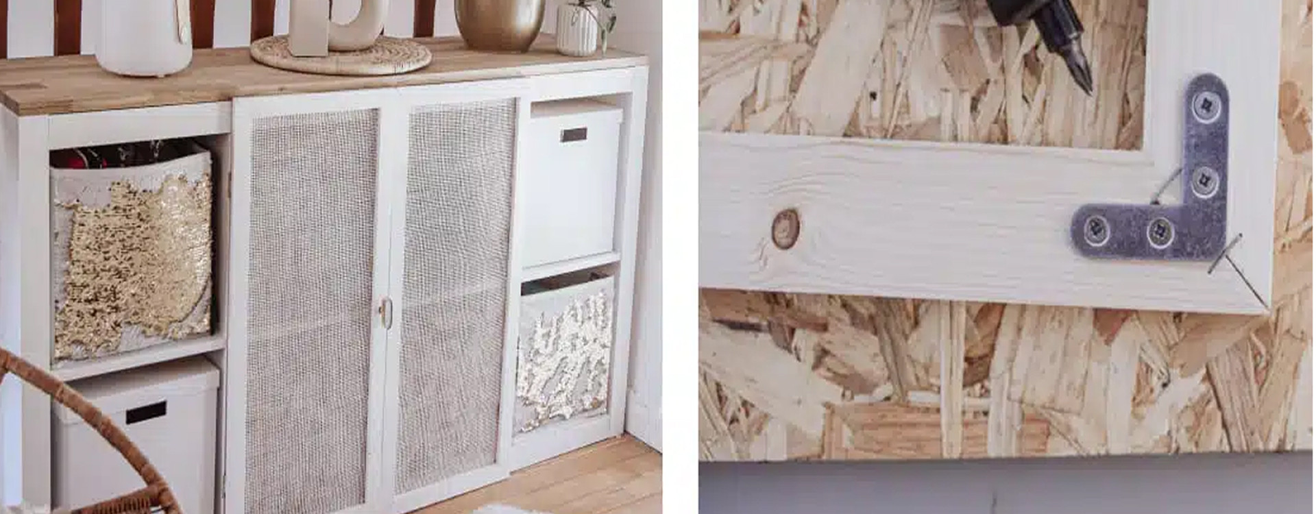 Meuble d'entrée IKEA hack : idées et astuces