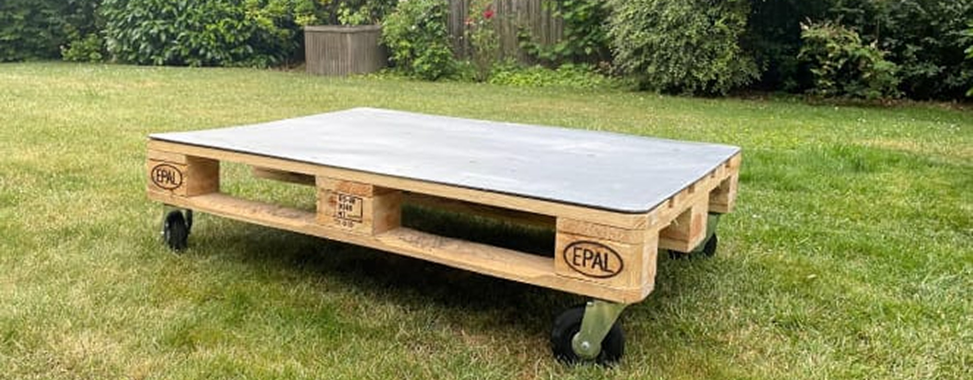 Du mobilier extérieur sur roulette facile à déplacer !