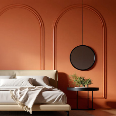 Moulure arrondie pour décoration des murs