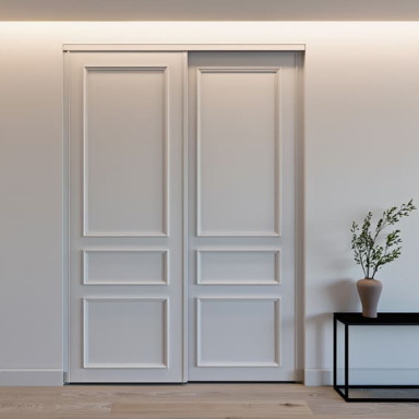 Porte placard mouluré : moulure décorative pour porte de placard