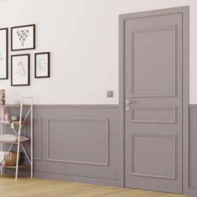 Relooker une porte intérieure avec des moulures - Tuto DIY