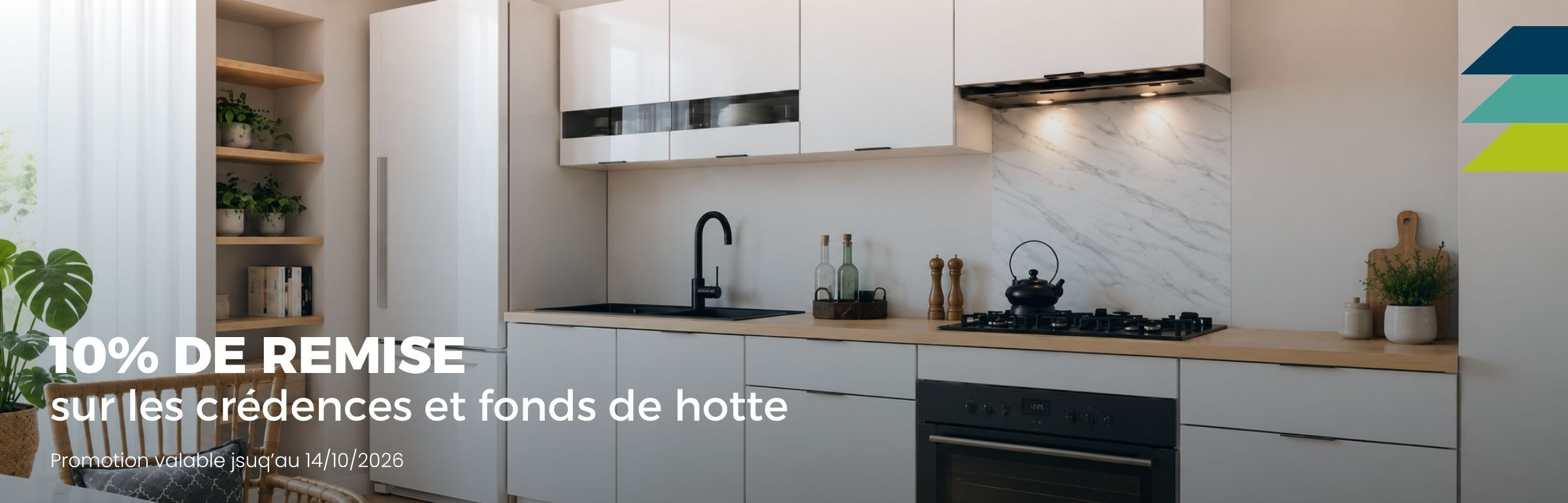 Remise crédence et fond de hotte