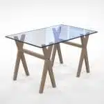 Table avec pied deco ALIXX