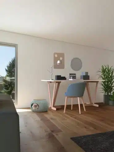 Bureau avec tréteau Zentec