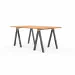 Pied design ASPEN - table plateau bois