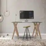 pied tréteau pour bureau
