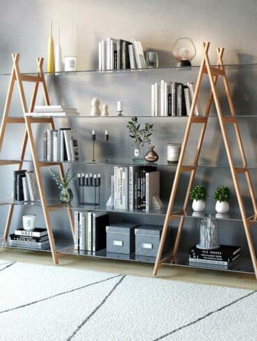 Pied en bois pour rangement DELTA
