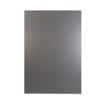 Plaque composite black silver
