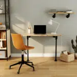 Mobilier de bureau avec étagère style industriel