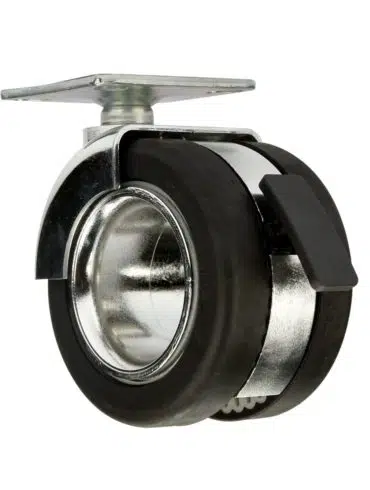 ROULETTE ROTOLA CHROME ET NOIR PIV FREIN D65