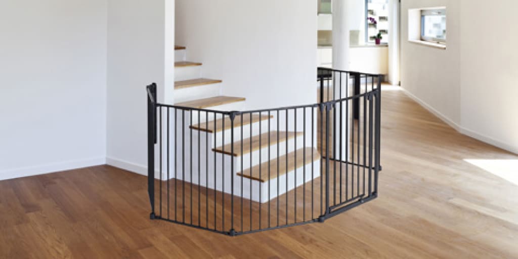 barriere modulable pour escalier ouvert