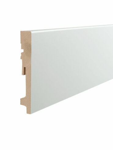 Plinthe Classique bord droit blanche 120mm 2025