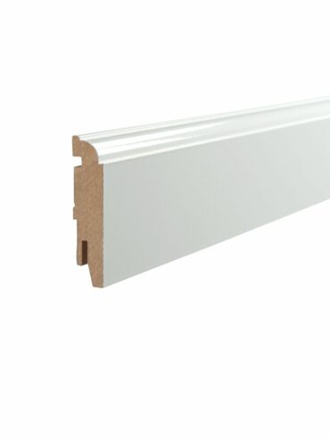 Plinthe Classique moulurée blanche 75mm 2025