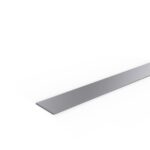Profil PVC gris plat