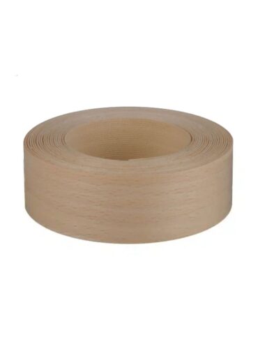 Bande de chant thermocollant hetre bois veritable 40mm 20ml