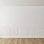 Kit moulure décor 2 – 310 à 400cm – Moulure murale bois 100%FSC pour soubassement